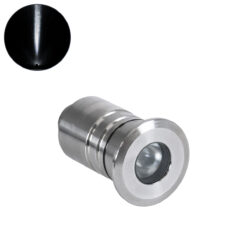 Alternative view of GLOBOSTAR® UNDERWATERDANI 90412 Υποβρύχιο Χωνευτό Σποτ για Σιντριβάνια/Πισίνες LED 1W 100lm 5° DC 24V Αδιάβροχο IP68 Ψυχρό Λευκό 6000K Dimmable - Bridgelux SMD Chip - Ανοξείδωτο Ατσάλι SS304 - Μ3 x Π3 x Υ5cm / Q2.5cm - 3 Χρόνια Εγγύηση