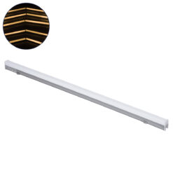 Alternative view of GLOBOSTAR® DIGIBAR 90213 Ψηφιακή Pixel Addressable Facade Μπάρα LED 12W 840lm 180° DC 24V Αδιάβροχο IP65 8 x Pixel Θερμό Λευκό 2700K Dimmable DMX512 SPI/TTL Protocol IC UCS512C0 - Bridgelux SMD Chip - Ασημί με Λευκό Γαλακτερό Κάλυμμα - Μ100 x Π3 x Υ4.5cm - 3 Χρόνια Εγγύηση