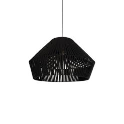 Alternative view of GLOBOSTAR® NUI 205-0062 Boho Κρεμαστό Φωτιστικό Οροφής με Ντουί 1 x E27 AC 220-240V IP20 - Μαύρο - M60 x Π60 x Υ41cm