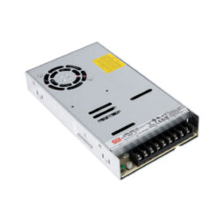 Alternative view of GLOBOSTAR® MEANWELL-LRS450-12 90786 Τροφοδοτικό/Μετασχηματιστής Class I PELV 450W 37.5A AC 220-240V σε DC 12V IP20 - Ρυθμιζόμενo από DC 10.2V έως DC 13.8V - Ασημί - Μ22.5 x Π12.4 x Υ3.5cm - 3 Χρόνια Εγγύηση