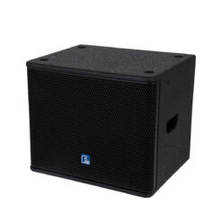 Alternative view of GloboStar® FDB ES110SA 98006 Facilities Speaker - Ενεργό Αυτοενισχυόμενο Ηχείο Subwoofer Εγκαταστάσεων Επιδαπέδιο με Ψηφιακό Ενισχυτή BA1.3 AC 220V/50-60Hz - 300W RMS (600W Peak) - 1 x 10" Inches LF - IP20 - Μαύρο - Μ44.5 x Π36.5 x Υ37.5cm