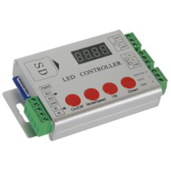Alternative view of GloboStar® 73444 LED Digital RGB Controller DMX512 & Κάρτα SD για LED Digital RGB Προϊόντα 5v - 12v - 24v  HC03 2048 IC