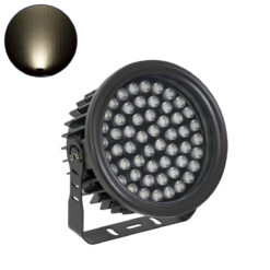 Alternative view of GLOBOSTAR® FLOODNEVA 90399 Προβολέας Σποτ Wall Washer LED 54W 5130lm 30° DC 24V Αδιάβροχο IP65 Φυσικό Λευκό 4500K Dimmable - Bridgelux SMD Chip - Μαύρο - Μ24.5 x Π24.5 x Υ14.7cm - 3 Χρόνια Εγγύηση