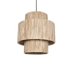 Alternative view of GLOBOSTAR® SALTO 203-0037 Boho Κρεμαστό Φωτιστικό Οροφής με Ντουί 1 x E27 AC 220-240V IP20 - Μπεζ - M40 x Π40 x Υ42cm