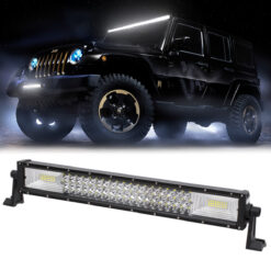 Alternative view of GloboStar® 85482 PRO Series Μπάρα Ίσια - Straight TRI-ROW 7D για Αυτοκίνητα & Φορτηγά LED CREE XBD 270W 27000lm 15° & 60° DC 10-30V Αδιάβροχη IP65 Ψυχρό Λευκό 6000K