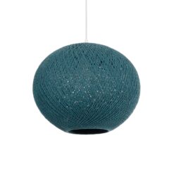 Alternative view of GLOBOSTAR® SOLEI 205-0010 Boho Κρεμαστό Φωτιστικό Οροφής με Ντουί 1 x E27 AC 220-240V IP20 - Τιρκουάζ - M40 x Π40 x Υ36cm