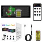GLOBOSTAR® MATRIX GLB-106-0001 Εύκαμπτη Κυλιόμενη Ψηφιακή Επιγραφή 17.3x7cm P4 32×16 Pixel LED 10W DC 5V 2A με USB 2.0 Αδιάβροχο IP65 Πολύχρωμο RGB – Bluetooth Control μέσω iPIXEL APP – Μ17.3 x Π0.2 x Υ7cm – 2 Χρόνια Εγγύηση