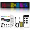 GLOBOSTAR® MATRIX GLB-106-0003 Εύκαμπτη Κυλιόμενη Ψηφιακή Επιγραφή 59.5x12cm P6 96×16 Pixel LED 10W DC 5V 2A με USB 2.0 Αδιάβροχο IP65 Πολύχρωμο RGB – Bluetooth Control μέσω iPIXEL APP – Μ59.5 x Π0.2 x Υ12cm – 2 Χρόνια Εγγύηση