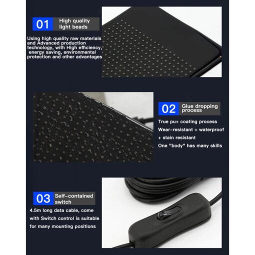 GLOBOSTAR® MATRIX GLB-106-0008 Εύκαμπτη Κυλιόμενη Ψηφιακή Επιγραφή 33x20cm P4.5 64×32 Pixel LED 10W AC 220-240V Αδιάβροχο IP65 Πολύχρωμο RGB – Bluetooth Control μέσω iPIXEL APP – Μ33 x Π0.4 x Υ20cm – 2 Χρόνια Εγγύηση