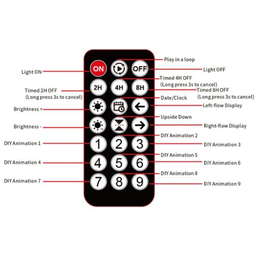GLOBOSTAR® MATRIX GLB-106-0008 Εύκαμπτη Κυλιόμενη Ψηφιακή Επιγραφή 33x20cm P4.5 64×32 Pixel LED 10W AC 220-240V Αδιάβροχο IP65 Πολύχρωμο RGB – Bluetooth Control μέσω iPIXEL APP – Μ33 x Π0.4 x Υ20cm – 2 Χρόνια Εγγύηση