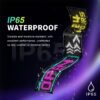 GLOBOSTAR® MATRIX GLB-106-0012 Εύκαμπτη Κυλιόμενη Ψηφιακή Επιγραφή 145x28cm P7 192×32 Pixel LED 20W AC 220-240V Αδιάβροχο IP65 Πολύχρωμο RGB – Bluetooth Control μέσω iPIXEL APP – Μ145 x Π0.4 x Υ28cm – 2 Χρόνια Εγγύηση