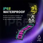 GLOBOSTAR® MATRIX GLB-106-0012 Εύκαμπτη Κυλιόμενη Ψηφιακή Επιγραφή 145x28cm P7 192×32 Pixel LED 20W AC 220-240V Αδιάβροχο IP65 Πολύχρωμο RGB – Bluetooth Control μέσω iPIXEL APP – Μ145 x Π0.4 x Υ28cm – 2 Χρόνια Εγγύηση