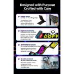 GLOBOSTAR® MATRIX GLB-106-0012 Εύκαμπτη Κυλιόμενη Ψηφιακή Επιγραφή 145x28cm P7 192×32 Pixel LED 20W AC 220-240V Αδιάβροχο IP65 Πολύχρωμο RGB – Bluetooth Control μέσω iPIXEL APP – Μ145 x Π0.4 x Υ28cm – 2 Χρόνια Εγγύηση