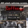 GLOBOSTAR® MATRIX GLB-106-0017 Κυλιόμενη Ψηφιακή Επιγραφή 80x80cm P24.6 64×64 Pixel LED 120W AC 220-240V IP20 Πολύχρωμο RGB – Bluetooth Control μέσω iPIXEL APP – Μ80 x Π2.6 x Υ80cm – 2 Χρόνια Εγγύηση