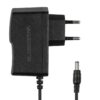 GLOBOSTAR® VOLTIX GLB-107-0001 Τροφοδοτικό/Μετασχηματιστής Class II SELV 12W 1A AC 220-240V σε DC 12V IP20 – Μαύρο Ματ – Μ7.3 x Π4 x Υ2.8cm – 3 Χρόνια Εγγύηση
