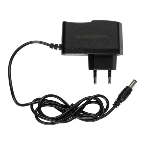 GLOBOSTAR® VOLTIX GLB-107-0001 Τροφοδοτικό/Μετασχηματιστής Class II SELV 12W 1A AC 220-240V σε DC 12V IP20 – Μαύρο Ματ – Μ7.3 x Π4 x Υ2.8cm – 3 Χρόνια Εγγύηση