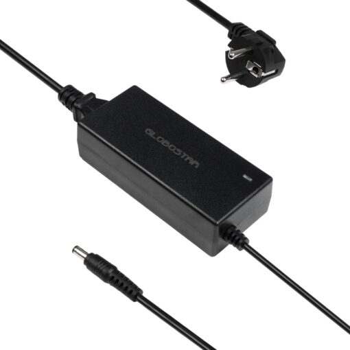 GLOBOSTAR® VOLTIX GLB-107-0003 Τροφοδοτικό/Μετασχηματιστής Class II SELV 60W 5A AC 220-240V σε DC 12V IP20 – Μαύρο Ματ – Μ11.5 x Π5 x Υ3.2cm – 3 Χρόνια Εγγύηση
