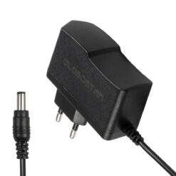 GLOBOSTAR® VOLTIX GLB-107-0005 Τροφοδοτικό/Μετασχηματιστής Class II SELV 12W 0.5A AC 220-240V σε DC 24V IP20 – Μαύρο Ματ – Μ7.3 x Π4 x Υ2.8cm – 3 Χρόνια Εγγύηση