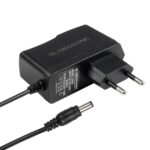 GLOBOSTAR® VOLTIX GLB-107-0005 Τροφοδοτικό/Μετασχηματιστής Class II SELV 12W 0.5A AC 220-240V σε DC 24V IP20 – Μαύρο Ματ – Μ7.3 x Π4 x Υ2.8cm – 3 Χρόνια Εγγύηση
