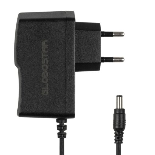 GLOBOSTAR® VOLTIX GLB-107-0005 Τροφοδοτικό/Μετασχηματιστής Class II SELV 12W 0.5A AC 220-240V σε DC 24V IP20 – Μαύρο Ματ – Μ7.3 x Π4 x Υ2.8cm – 3 Χρόνια Εγγύηση