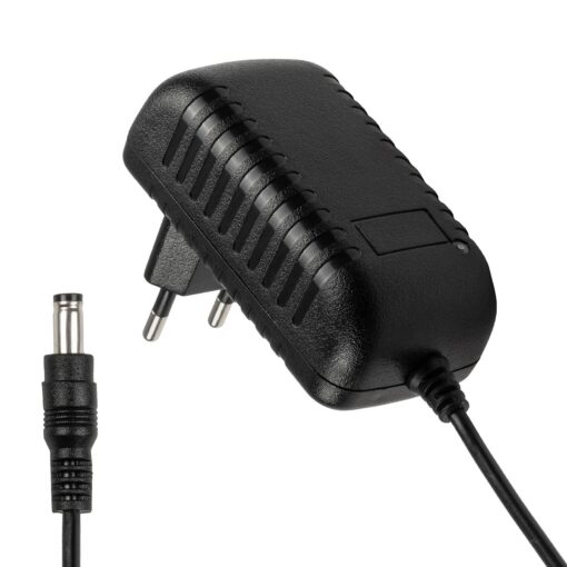 GLOBOSTAR® VOLTIX GLB-107-0006 Τροφοδοτικό/Μετασχηματιστής Class II SELV 24W 1A AC 220-240V σε DC 24V IP20 – Μαύρο Ματ – Μ8 x Π4.2 x Υ2.8cm – 3 Χρόνια Εγγύηση
