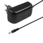 GLOBOSTAR® VOLTIX GLB-107-0006 Τροφοδοτικό/Μετασχηματιστής Class II SELV 24W 1A AC 220-240V σε DC 24V IP20 – Μαύρο Ματ – Μ8 x Π4.2 x Υ2.8cm – 3 Χρόνια Εγγύηση