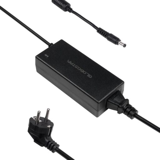 GLOBOSTAR® VOLTIX GLB-107-0007 Τροφοδοτικό/Μετασχηματιστής Class II SELV 60W 2.5A AC 220-240V σε DC 24V IP20 – Μαύρο Ματ – Μ11.5 x Π5 x Υ3.2cm – 3 Χρόνια Εγγύηση