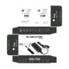 GLOBOSTAR® VOLTIX GLB-107-0007 Τροφοδοτικό/Μετασχηματιστής Class II SELV 60W 2.5A AC 220-240V σε DC 24V IP20 – Μαύρο Ματ – Μ11.5 x Π5 x Υ3.2cm – 3 Χρόνια Εγγύηση