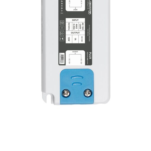 GLOBOSTAR® PLUX GLB-107-0009 Τροφοδοτικό/Μετασχηματιστής Class II SELV 12W 1A AC 220-240V σε DC 12V IP20 – Λευκό Ματ – Μ9.9 x Π4.6 x Υ1.1cm – 3 Χρόνια Εγγύηση