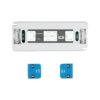GLOBOSTAR® PLUX GLB-107-0010 Τροφοδοτικό/Μετασχηματιστής Class II SELV 36W 3A AC 220-240V σε DC 12V IP20 – Λευκό Ματ – Μ12.8 x Π5 x Υ1.5cm – 3 Χρόνια Εγγύηση