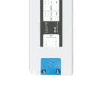 GLOBOSTAR® PLUX GLB-107-0011 Τροφοδοτικό/Μετασχηματιστής Class II SELV 60W 5A AC 220-240V σε DC 12V IP20 – Λευκό Ματ – Μ18.5 x Π6.4 x Υ2.2cm – 3 Χρόνια Εγγύηση