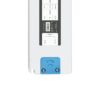 GLOBOSTAR® PLUX GLB-107-0011 Τροφοδοτικό/Μετασχηματιστής Class II SELV 60W 5A AC 220-240V σε DC 12V IP20 – Λευκό Ματ – Μ18.5 x Π6.4 x Υ2.2cm – 3 Χρόνια Εγγύηση