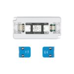 GLOBOSTAR® PLUX GLB-107-0012 Τροφοδοτικό/Μετασχηματιστής Class II SELV 12W 0.5A AC 220-240V σε DC 24V IP20 – Λευκό Ματ – Μ9.9 x Π4.6 x Υ1.1cm – 3 Χρόνια Εγγύηση