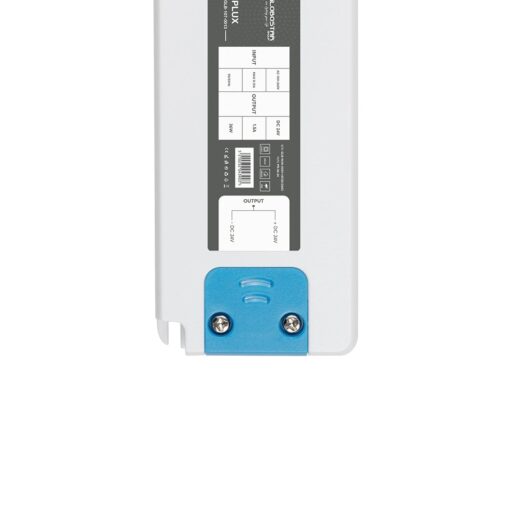 GLOBOSTAR® PLUX GLB-107-0013 Τροφοδοτικό/Μετασχηματιστής Class II SELV 36W 1.5A AC 220-240V σε DC 24V IP20 – Λευκό Ματ – Μ12.8 x Π5 x Υ1.5cm – 3 Χρόνια Εγγύηση
