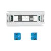 GLOBOSTAR® PLUX GLB-107-0013 Τροφοδοτικό/Μετασχηματιστής Class II SELV 36W 1.5A AC 220-240V σε DC 24V IP20 – Λευκό Ματ – Μ12.8 x Π5 x Υ1.5cm – 3 Χρόνια Εγγύηση