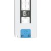 GLOBOSTAR® PLUX GLB-107-0014 Τροφοδοτικό/Μετασχηματιστής Class II SELV 60W 2.5A AC 220-240V σε DC 24V IP20 – Λευκό Ματ – Μ18.5 x Π6.4 x Υ2.2cm – 3 Χρόνια Εγγύηση