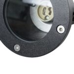 kelvo® GARDELINI KLV-101-0001 Φωτιστικό Σποτ Κήπου για Φυτά & Δέντρα με Καρφωτή Βάση για Λάμπα MR16 με Ντουί GU10 AC 220-240V Αδιάβροχο IP65 – Μαύρο Ματ – Μ10 x Π10 x Υ30cm