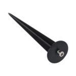 kelvo® GARDELINI KLV-101-0001 Φωτιστικό Σποτ Κήπου για Φυτά & Δέντρα με Καρφωτή Βάση για Λάμπα MR16 με Ντουί GU10 AC 220-240V Αδιάβροχο IP65 – Μαύρο Ματ – Μ10 x Π10 x Υ30cm