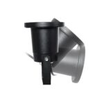 kelvo® GARDELINI KLV-101-0001-V2 Φωτιστικό Σποτ Τοίχου με Βάση για Λάμπα MR16 με Ντουί GU10 AC 220-240V Αδιάβροχο IP65 – Μαύρο Ματ – Μ10 x Π10 x Υ30cm