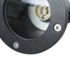 kelvo® GARDELINI KLV-101-0001-V2 Φωτιστικό Σποτ Τοίχου με Βάση για Λάμπα MR16 με Ντουί GU10 AC 220-240V Αδιάβροχο IP65 – Μαύρο Ματ – Μ10 x Π10 x Υ30cm