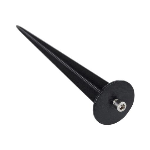 kelvo® GARDELINI KLV-101-0001-V2 Φωτιστικό Σποτ Τοίχου με Βάση για Λάμπα MR16 με Ντουί GU10 AC 220-240V Αδιάβροχο IP65 – Μαύρο Ματ – Μ10 x Π10 x Υ30cm