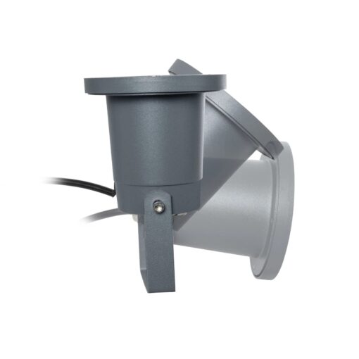 kelvo® GARDELINI KLV-101-0002 Φωτιστικό Σποτ Κήπου για Φυτά & Δέντρα με Καρφωτή Βάση για Λάμπα MR16 με Ντουί GU10 AC 220-240V Αδιάβροχο IP65 – Γκρι Ανθρακί Ματ – Μ10 x Π10 x Υ30cm