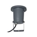 kelvo® GARDELINI KLV-101-0002 Φωτιστικό Σποτ Κήπου για Φυτά & Δέντρα με Καρφωτή Βάση για Λάμπα MR16 με Ντουί GU10 AC 220-240V Αδιάβροχο IP65 – Γκρι Ανθρακί Ματ – Μ10 x Π10 x Υ30cm