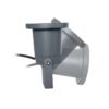 kelvo® GARDELINI KLV-101-0002-V2 Φωτιστικό Σποτ Τοίχου με Βάση για Λάμπα MR16 με Ντουί GU10 AC 220-240V Αδιάβροχο IP65 – Γκρι Ανθρακί Ματ – Μ10 x Π10 x Υ30cm