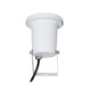 kelvo® GARDELINI KLV-101-0003-V2 Φωτιστικό Σποτ Τοίχου με Βάση για Λάμπα MR16 με Ντουί GU10 AC 220-240V Αδιάβροχο IP65 –  Λευκό Ματ – Μ10 x Π10 x Υ30cm