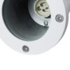 kelvo® GARDELINI KLV-101-0003-V2 Φωτιστικό Σποτ Τοίχου με Βάση για Λάμπα MR16 με Ντουί GU10 AC 220-240V Αδιάβροχο IP65 –  Λευκό Ματ – Μ10 x Π10 x Υ30cm