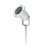 kelvo® GARDELINI KLV-101-0003-V2 Φωτιστικό Σποτ Τοίχου με Βάση για Λάμπα MR16 με Ντουί GU10 AC 220-240V Αδιάβροχο IP65 –  Λευκό Ματ – Μ10 x Π10 x Υ30cm