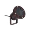 kelvo® GARDELINI KLV-101-0004 Φωτιστικό Σποτ Κήπου για Φυτά & Δέντρα με Καρφωτή Βάση για Λάμπα MR16 με Ντουί GU10 AC 220-240V Αδιάβροχο IP65 – Μπρονζέ Εφέ Σκουριάς Ματ – Μ10 x Π10 x Υ30cm