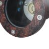 kelvo® GARDELINI KLV-101-0004-V2 Φωτιστικό Σποτ Τοίχου με Βάση για Λάμπα MR16 με Ντουί GU10 AC 220-240V Αδιάβροχο IP65 –  Μπρονζέ Εφέ Σκουριάς Ματ – Μ10 x Π10 x Υ30cm