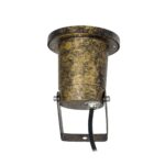 kelvo® GARDELINI KLV-101-0005 Φωτιστικό Σποτ Κήπου για Φυτά & Δέντρα με Καρφωτή Βάση για Λάμπα MR16 με Ντουί GU10 AC 220-240V Αδιάβροχο IP65 – Χρυσό Εφέ Σκουριάς Ματ – Μ10 x Π10 x Υ30cm